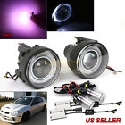 Knockoffparts007229 Kno For Neon Srt Projector Fog Lights White Led Angel