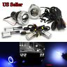 Knockoffparts0124397 Kno For Projector Fog Lights Blue Led Angel Eyes Slim