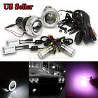 Knockoffparts0124745 Kno For Mazda Usa Projector Fog Lights White Led Angel