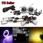 Knockoffparts0125264 Kno For Ford Usa Projector Fog Lights Purple Ccfl Angel