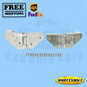 L470416 Smittybilt Windshield Hinge Silver Stainless For Jeep Wrangler 743593032286