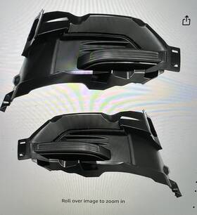 Om230004oc Lablt Front Fog Lights Black Cover Left&right Side For 2020-2022 Ford Explorer