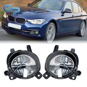 Gre147105 Labwork Fit For Bmw 3 Series 2012-2018 Front Bumper Led Fog Lights Lamp Left Right Side