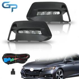 Gre56740 Labwork Driver&passenger Side Bumper Led Fog Lights Assembly Drl For Honda Accord 2019