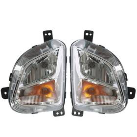 Law101964 Labwork Left Right Fog Light For Chevy Equinox 2018-2020 Bumper With Signal Halogen