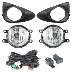 Law122298 Labwork For Toyota Yaris 2012-2014 Bumper Fog Lights Driving Lamps Switch Kit