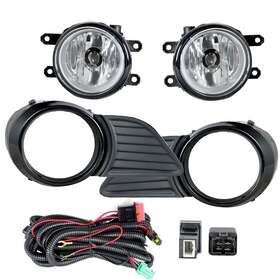 Law122352 Labwork Fog Lights Driving Lamp For 2011-2017 Toyota Sienna Switch Bulb Clear