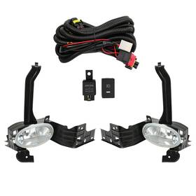 Law122376 Labwork Left Right Fog Lights Fit For Honda Accord Sedan 2008-2010 Driving Lamps