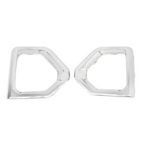Law149130 Labwork Rh Lh Fog Light For Gmc Sierra 1500 Denali Slt 19-20 Bezel Cover Chrome
