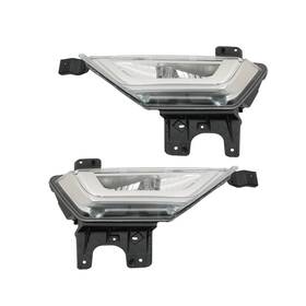 Law149862 Labwork Right Left Front Bumper Fog Light For Ford F150 2021-2023 Halogen With Bulb