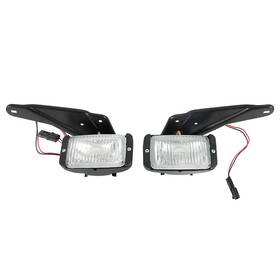 Law153660 Labwork Right&left Bumper Fog Lights Fit For Chevy Gmc C/k 1500 2500 3500 88-97