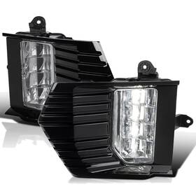 Law209166 Labwork Front Led Fog Lights Lamps Fit For Gmc Yukon Xl 2021-2023 Bezel Switch