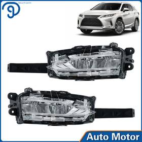 Lp904344ks Labwork Led Drl Fog Light Left Right For 2020 2021 2022 Rx350 Rx450h Lexus Black Housing