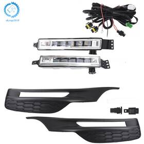 Su534847ku Labwork Black Housing Fog Lights Led For Honda Accord 2016 2017 Sedan Lamps Cover Wiring