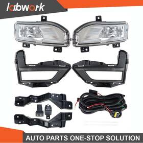 Tl20370q Labwork Fog Lights For 2017-2020 Nissan Rogue S Sl Sv Lamps Switch/wires Rh Lh