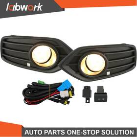 Tl34836q Labwork Fit For Honda Hrv Hr-v 2019-2022 Bumper Fog Lights Lamps With Bulbs Switch
