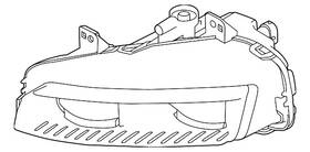 Lr136869 Land-rover Genuine Fog Lamp Assembly