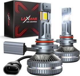 9546lhb4054us Laxmas Brightest 9005 Hb3 Led Bulbs 42 000lm Ultra Brightness 6500k Cool 2pk