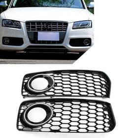 Lbox 550722861798 For Audi A5 S5 B8 Rs5 Bumper 2008-2012 Mesh Front Fog Light Grille