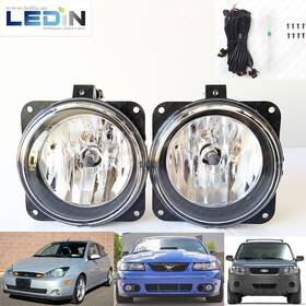 Mslafl-0029-901 Ledin Fog Lights Kit With Bulb Wire Harness For Lincoln 2002 Ls Lse Submodel Only
