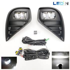 Mslafl-0192 Ledin Led Fog Light Set For 2020 2021 Toyota Highlander High Lander Bezel Switch Wires