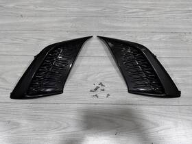 53105-06020 Lexus 2019-2022 Es350 F-sport Front Bumper Fog Light Covers L&r