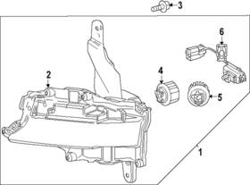 81360-60200 Lexus Genuine Fog Lamp Assembly