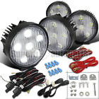Lf-4006rndx4 Superbautoparts Round White Led Flood Beam Work Lights 684758652102