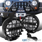 Lf-6022crndbkx2 Carpartsinnovate Black Round Super Off Road Fog Light 684758652898