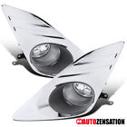 Lf-cam12coem-cr-hz Autozensation For Toyota Camry Clear Fog Lights Bumper Lamps Pair