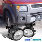 08v31scv101 Lf-elm05coem-hz Superbautoparts For Honda Element Clear Fog Lights Front Bumper Lamps