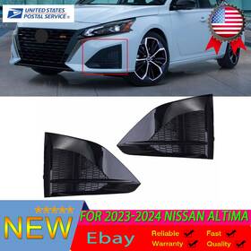 Nspsflc335 Lh 2pcs Fits Nissan Altima 2023-2024 Front Foglight Lamp Cover Bezel Set Rh