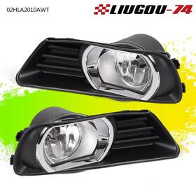 Big17239 Liugou74 Fit For Toyota 2007-2009 Camry Clear Lens Fog Lights Lamps Kit Switch New