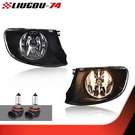 Big60002 Liugou74 Fit For 2007-2011 Bmw 3 Series E92 E93 Coupe Fog Lights Clear Lamps Left And Right