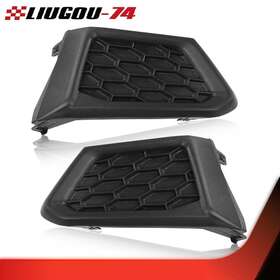 Lg-02flc1620abk Liugou74 Fit For 19-21 Nissan Altima S Sr Fog Light Cover Set Driver &passenger Side New
