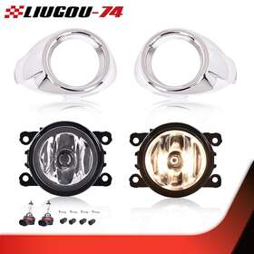 Lg-02hla1222bwt Liugou74 Clear Lens Driving Fog Lights Bumper Lamps Bulbs Us Fit For Ford Focus 2012-2014