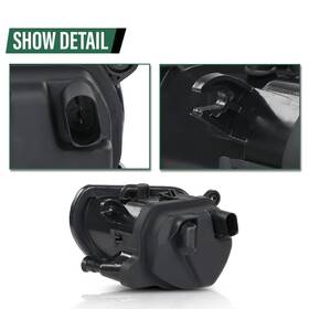 4e0941700a Lqi Ult263193 2004-2007 Audi A8 D3 Pair Side Front Bumper Fog Light