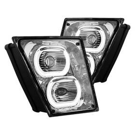 Lumen 86-1002044 For Volvo Vnl 2004-2018 Halo Projector Led Fog Lights