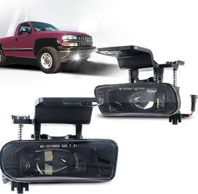 4wdfl-cht Lusgwufad Led Fog Lights For Chevy Silverado 1999-2002 Suburban 2000-2006 Tahoe