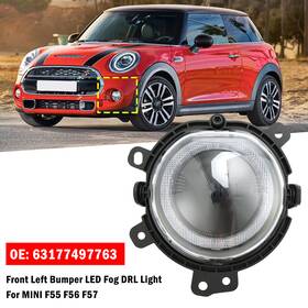 63177497763 Madhornets Led Front Left Fog Light Lamp For Bmw Mini F55 F56 F57 Clubman F54 U