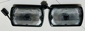 750-759 Marchal Sev 750 759 Pair Driving Lights Black Housing Mustang Thunderbird