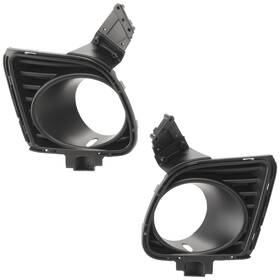 17936225 Martins Pair Set Of 2 Fog Light Covers Front Left-and-right Coupe Left And Right For Mini