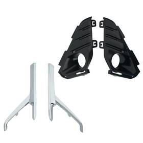 Iewn0i Maxpeedingrods Front Bumper Fog Lamp Grille Cover Set For Gmc Terrain 1.6l 1.5l 2.0l 2018-2020