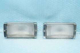 0305450043 Mercedes-benz 1972-89 380sl W116 R107 Bosch Fog Lights Lamps Right Left Set Nice Oem