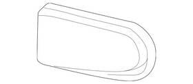 170-826-10-90-64 Mercedes-benz Genuine Lens
