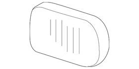 203-826-02-90-64 Mercedes-benz Genuine Lens