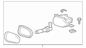 211-820-05-56-64 Mercedes-benz Genuine Fog Lamp