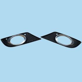 2118851553 Mercedes-benz Sport Fog Light Grille Trim Set Oem 07-09 W211 E350 E550