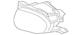 906-820-08-56-64 Mercedes-benz Genuine Fog Lamp Assembly