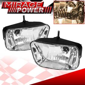 Fl-chtb-102-cl-244-a4 Miragepower2008 For 02-09 Chevy Trailblazer Replacement Driving Clear Fog Light Lamp Upgrade Kit